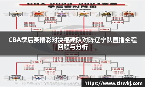 CBA季后赛精彩对决福建队对阵辽宁队直播全程回顾与分析
